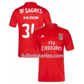 Camisetas Benfica Andre Almeida 34 Primera Equipacion 2018/2019